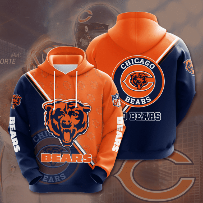 Chicago Bears 61 Unisex 3D Hoodie Gift For Fans