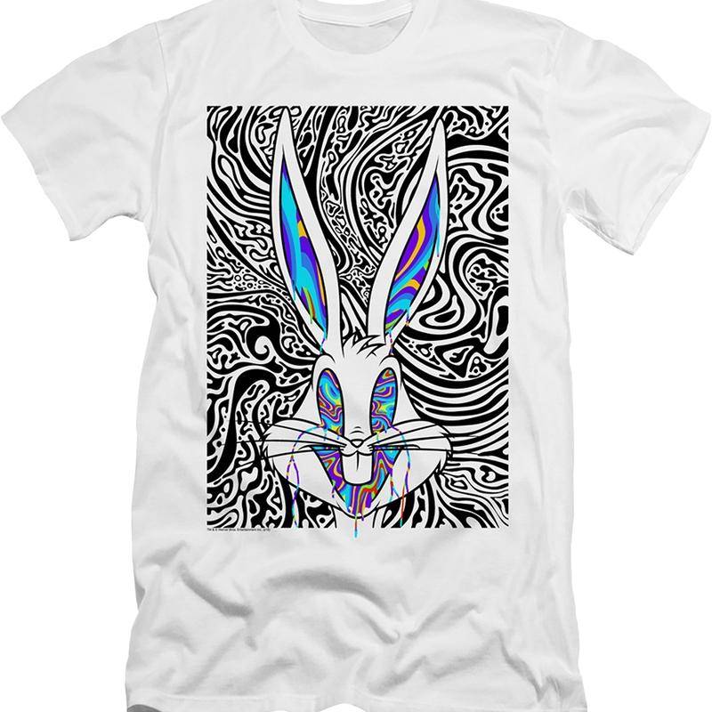 Psychedelic Bugs Bunny Looney Tunes T-Shirt