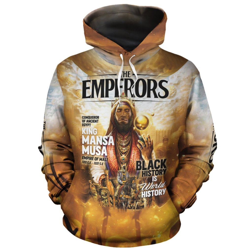 The African King Magazine Art All-Over Hoodie