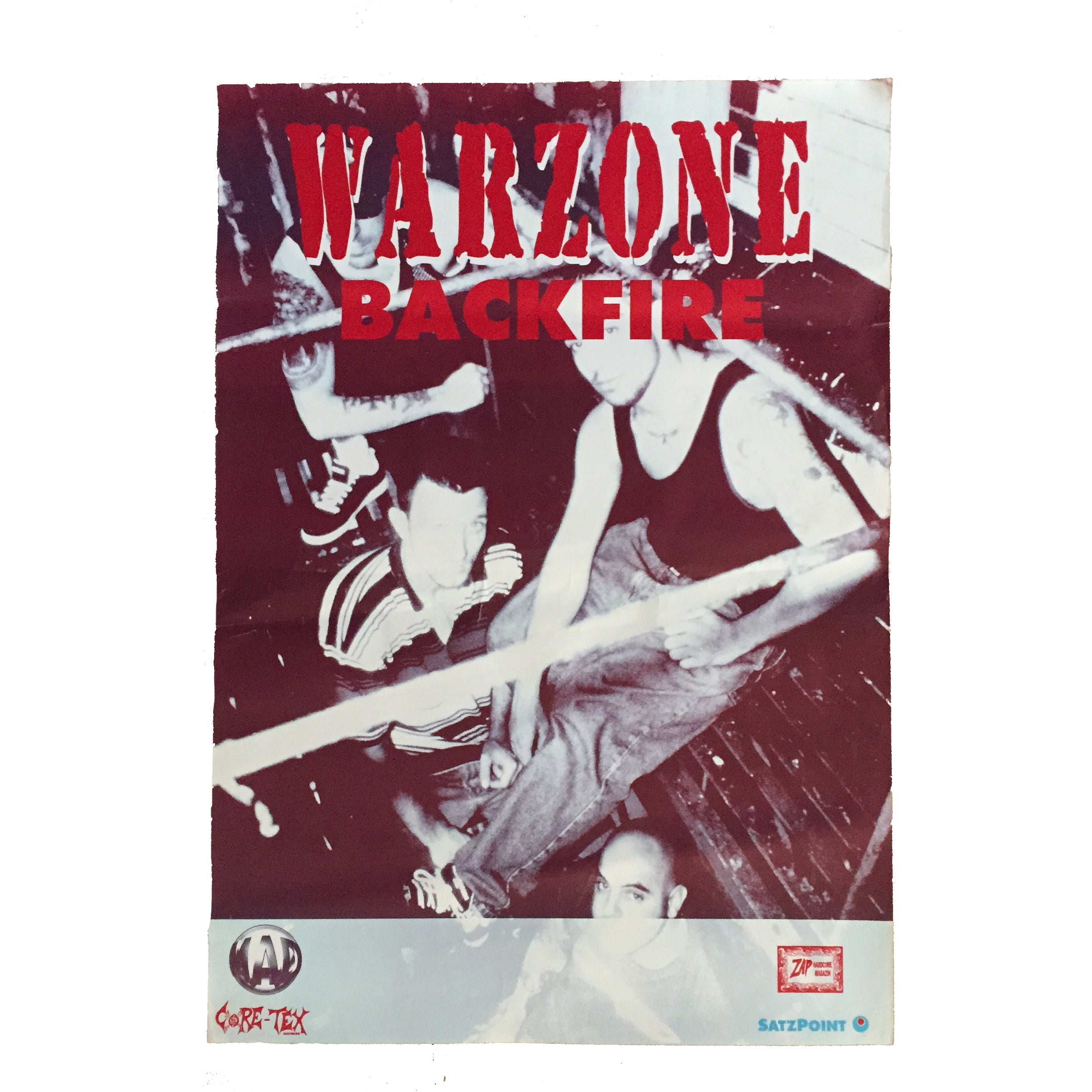 Vintage WarZone “European Tour” Poster