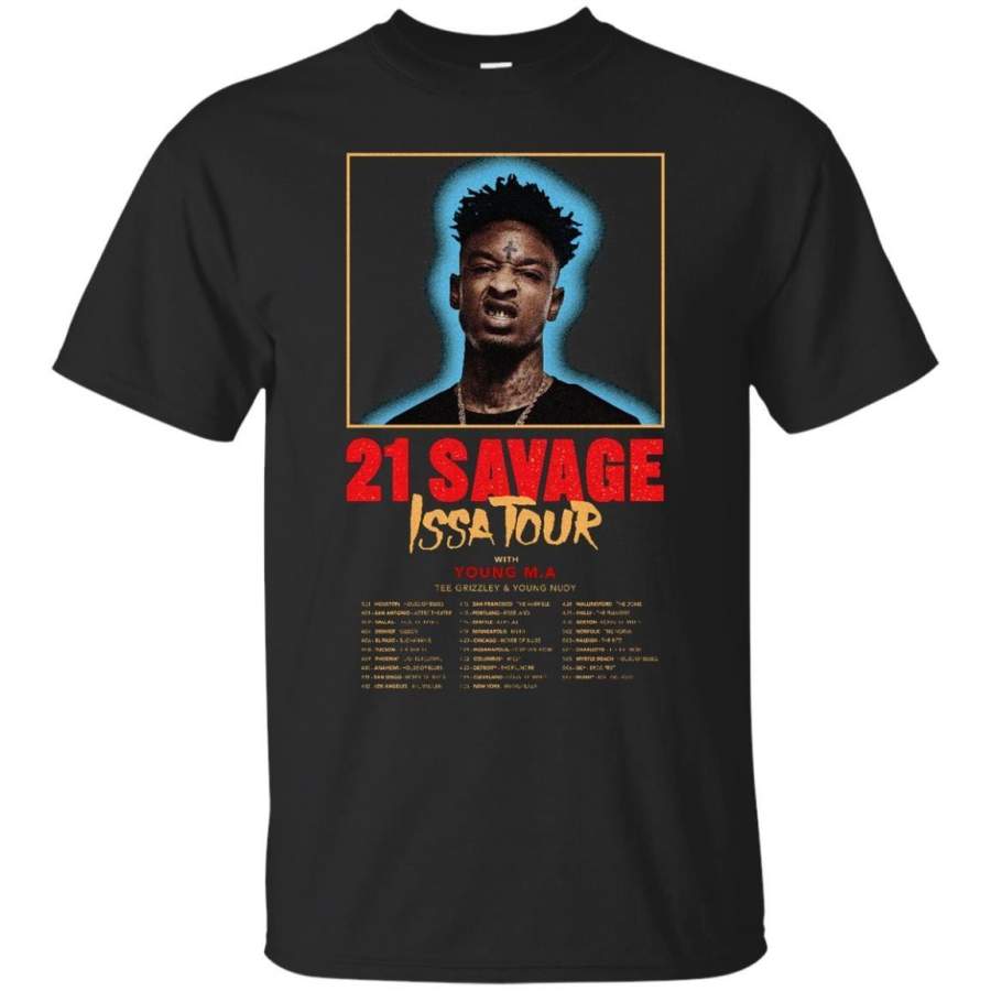 AGR 21 savage issa tour t-shirt