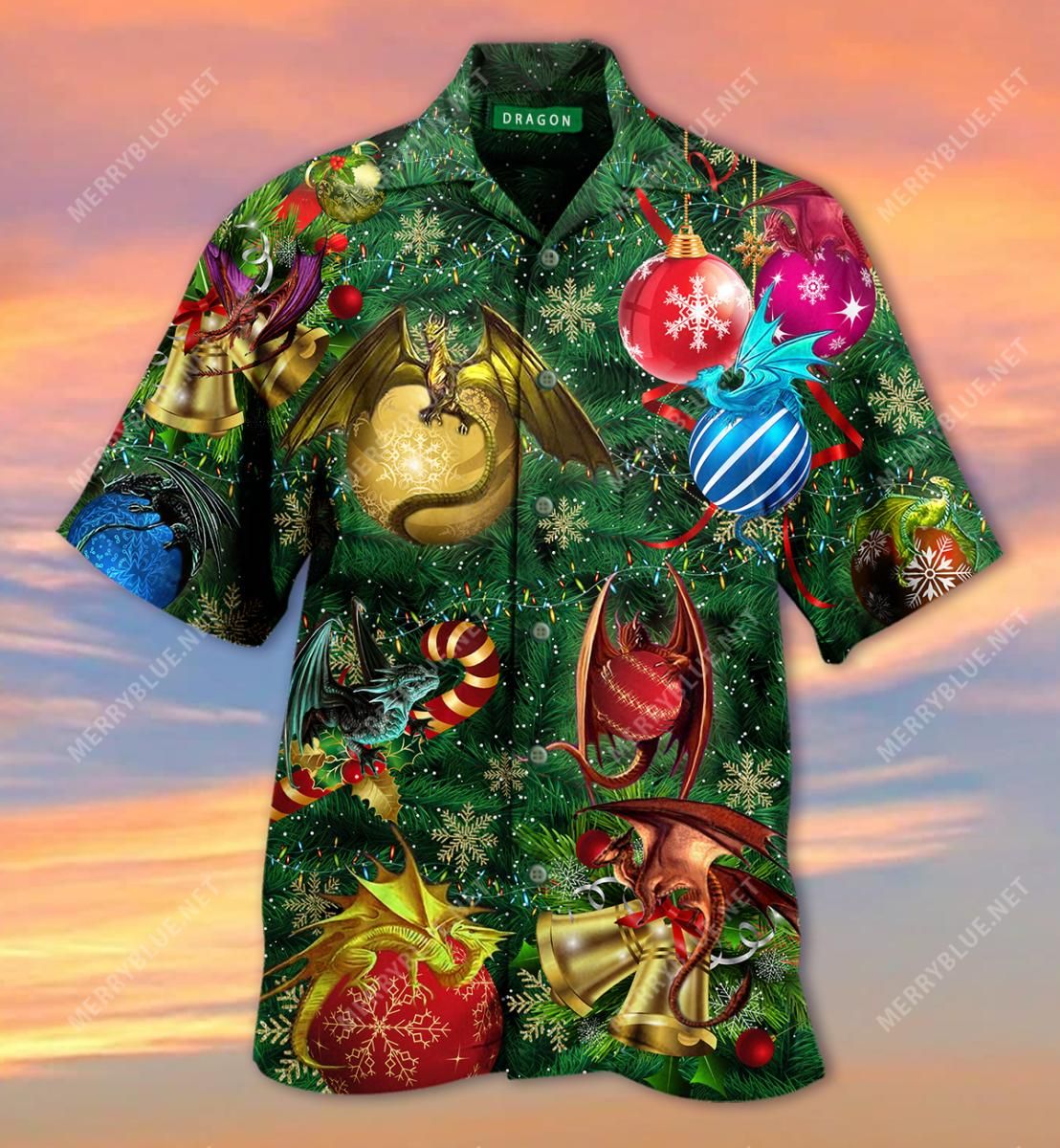 All I Want For Christmas Is A Dragon Or Two Or Five Aloha Hawaiian Shirt Colorful Short Sleeve Summer Beach Casual Shirt For Men And Women