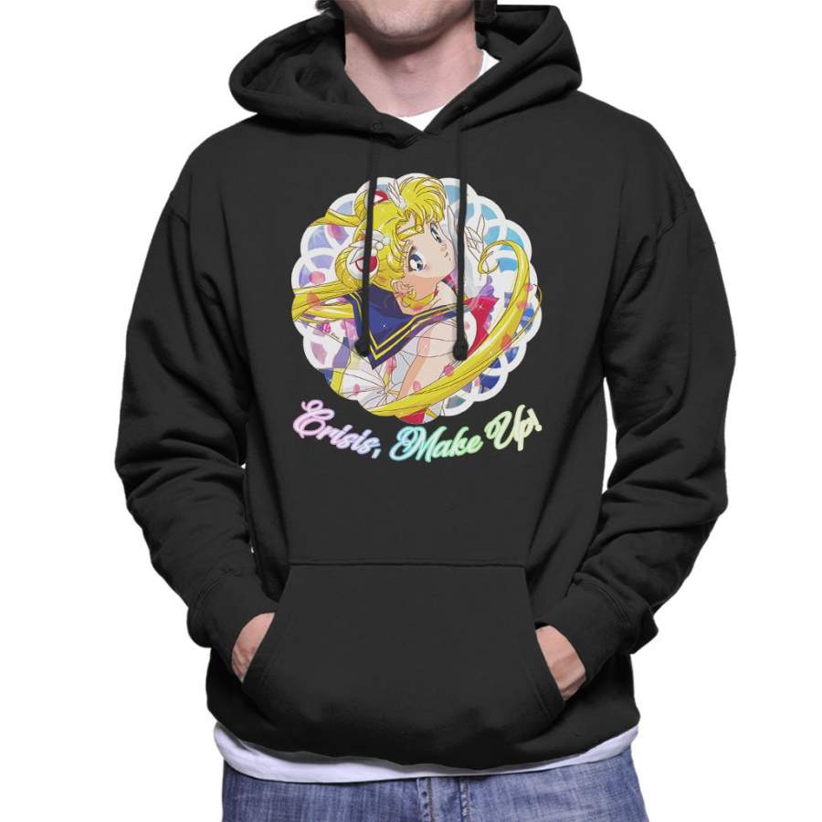 Sailor Moon Crisis Make Up Men’s Hooded Sweatshirt