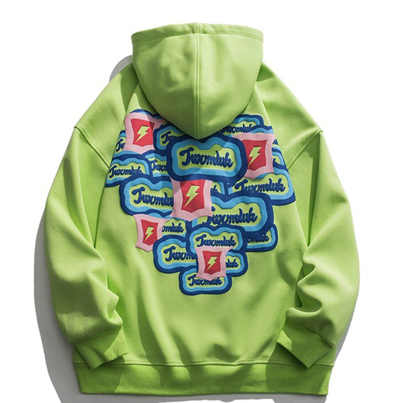 Talishko™ – Three-Dimensional Letter Pattern Hoodie