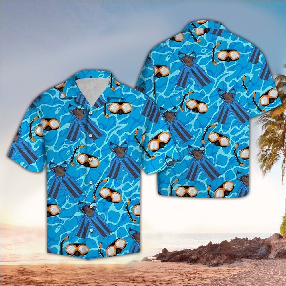 Scuba Hawaii Lover Gifts Shirt Aloha Ha67043