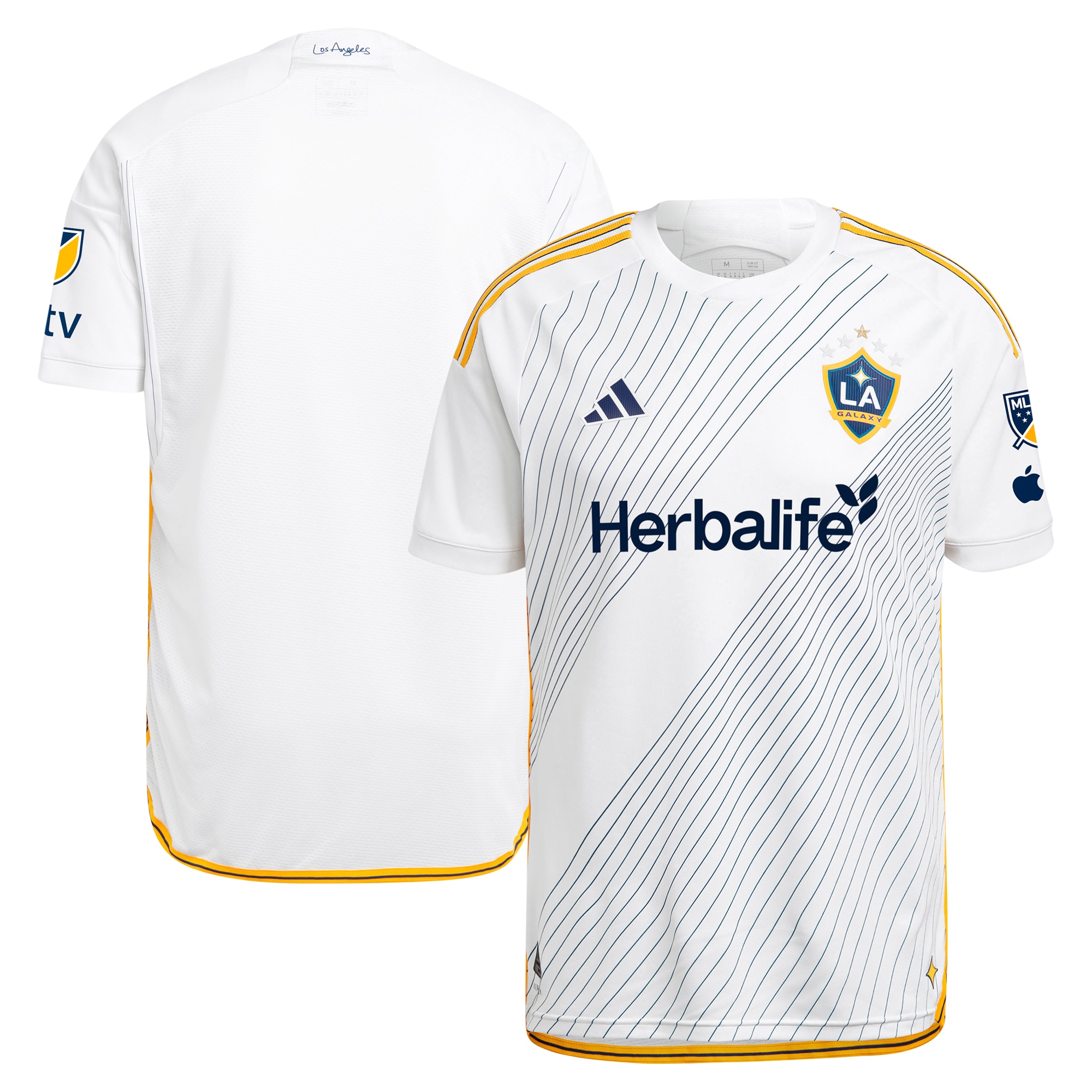 LA Galaxy 2024 Angeleno Kit Authentic Jersey – White