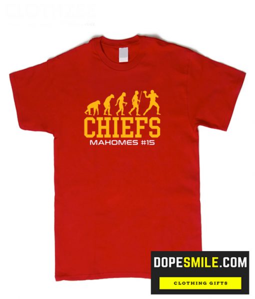 Evolution Patrick Mahomes Kansas City Football Team cool T Shirt