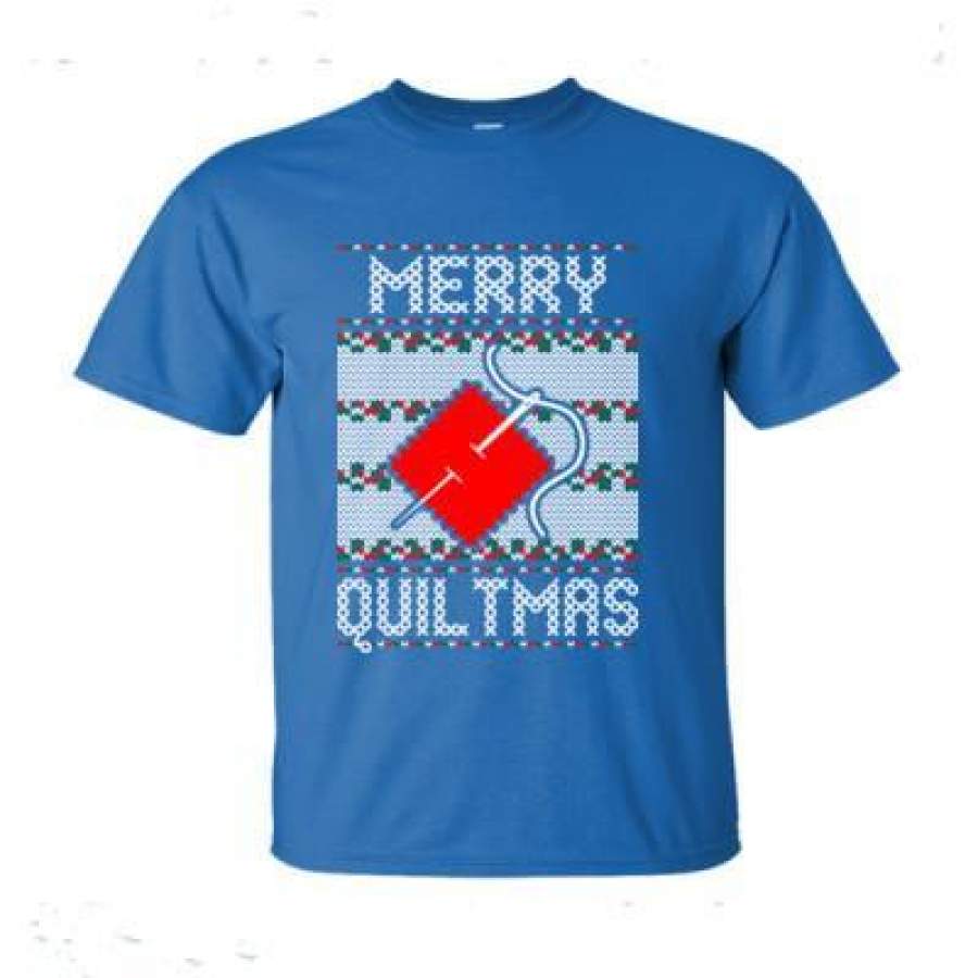 AGR Merry Quiltmas Ugly Christmas Sweater – Ultra-Cotton T-Shirt