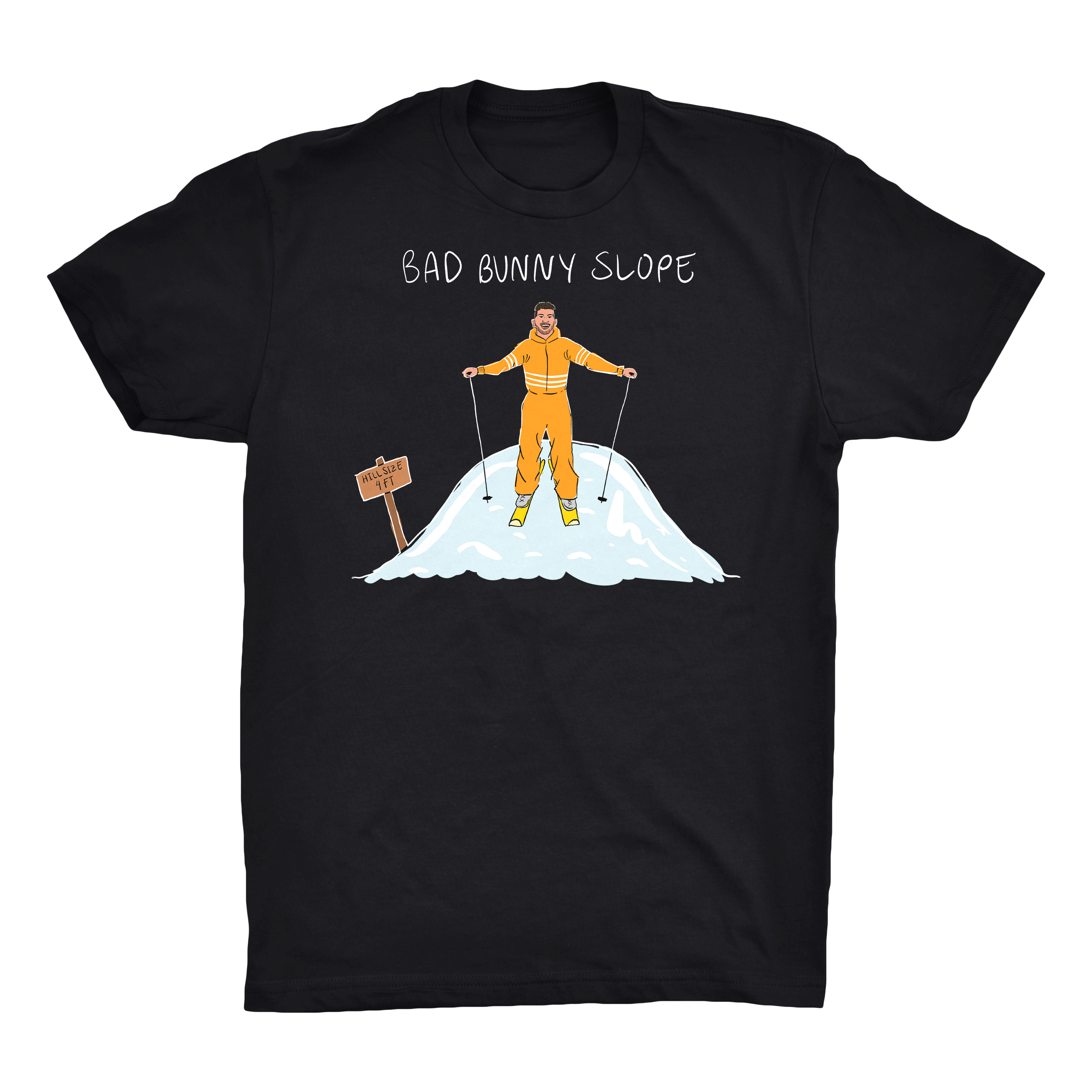 Bad Bunny Slope Black Tee