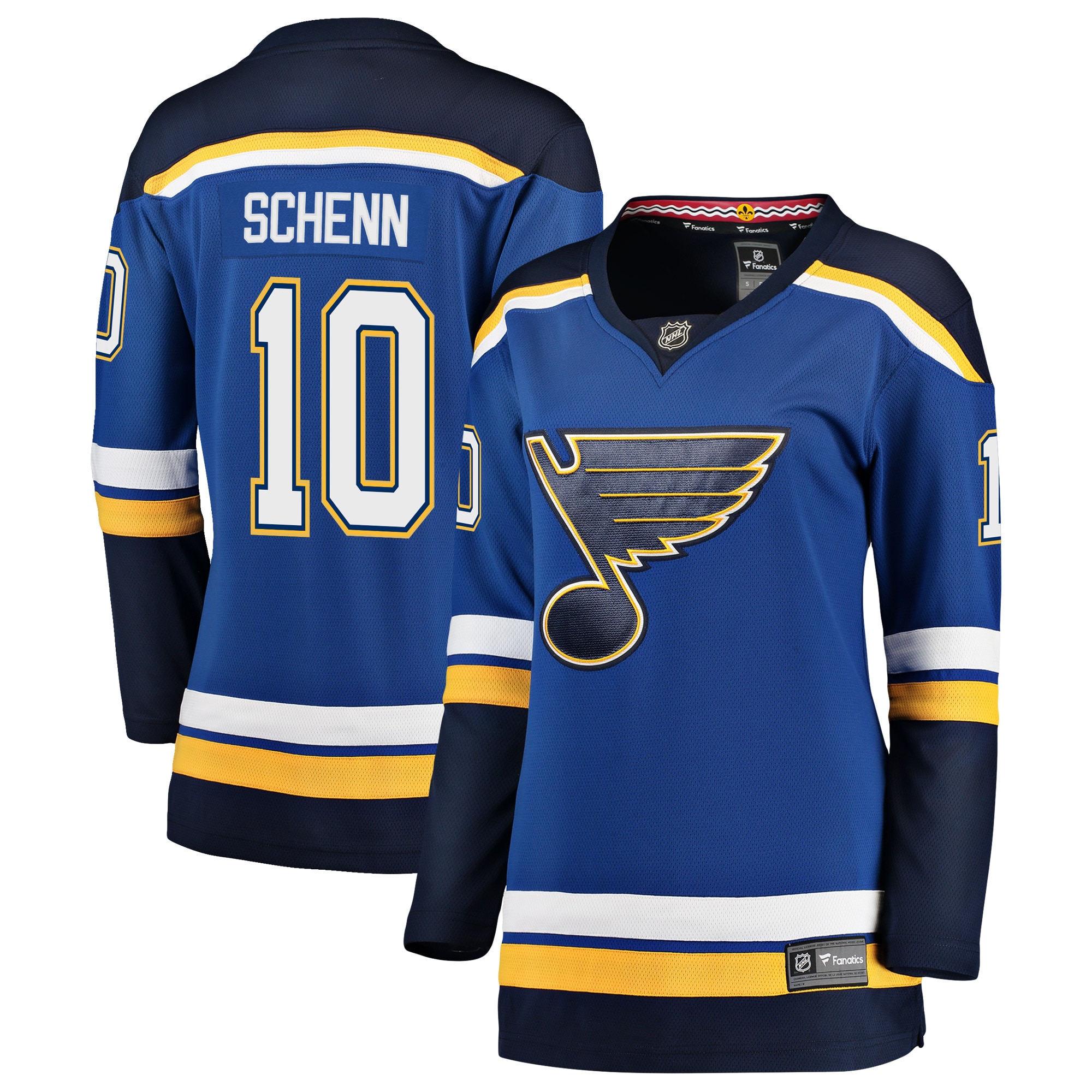 Women's St. Louis Blues Brayden Schenn Blue Breakaway Player Jersey