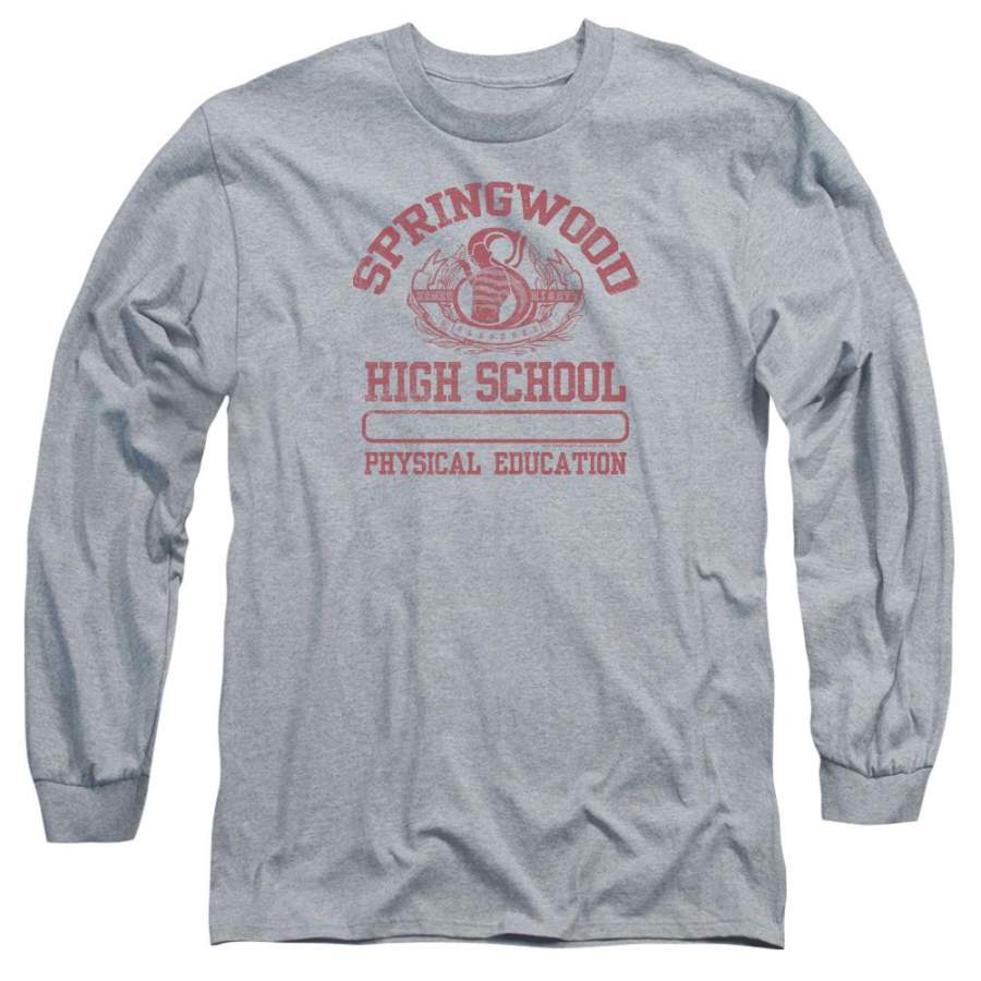 A Nightmare on Elm Street Springwood High Men’s Long Sleeve T-Shirt