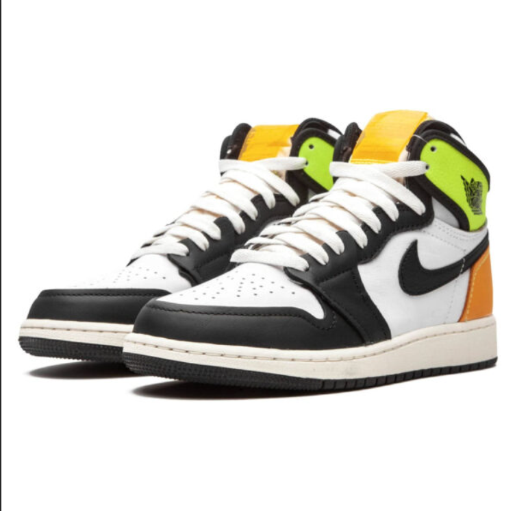 Air JD1 Retro High OG GS Volt Gold 600813