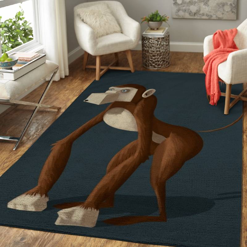 It’s a monkey – Animals Area Rug Carpet