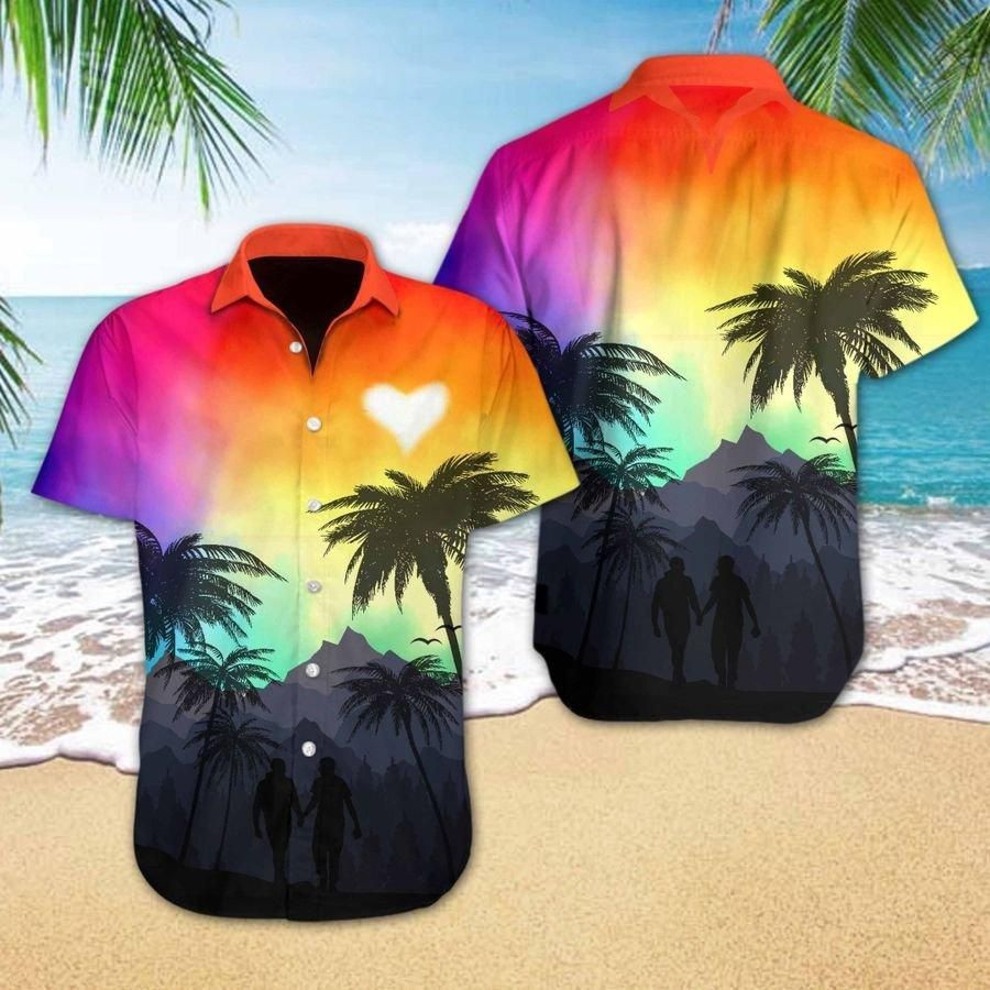 Felacia Lgbt Heart Hawaiian Ha52595