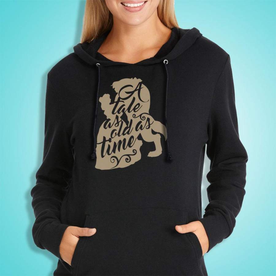 A Tale As Old As Time Belle Princess Fairytale Rose Beast Women’S Hoodie