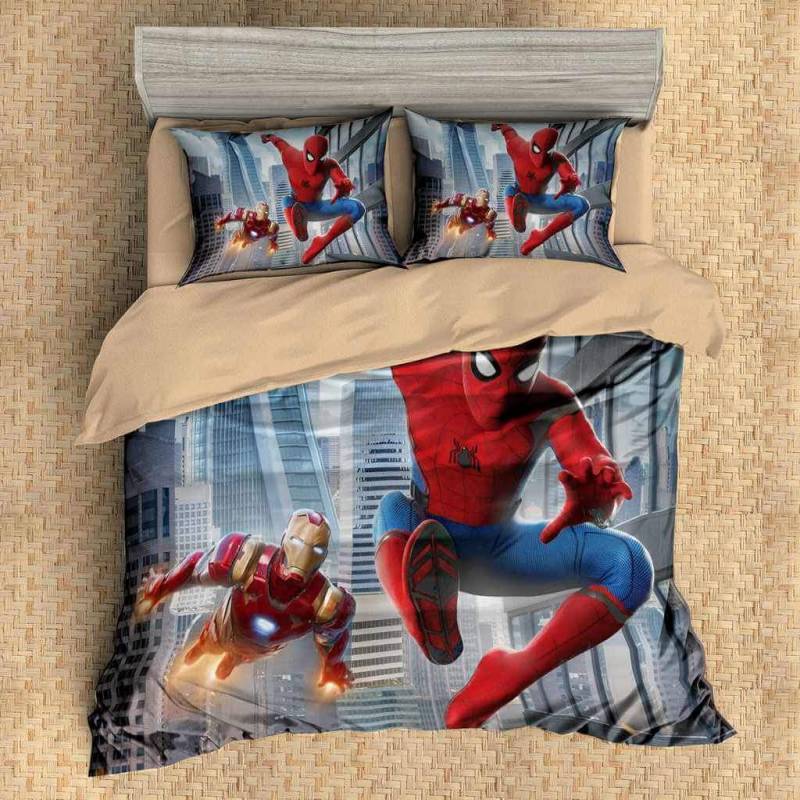 3D Customize Spider Man Homecoming Bedding Set Duvet Cover Set Bedroom Set Bedlinen 1