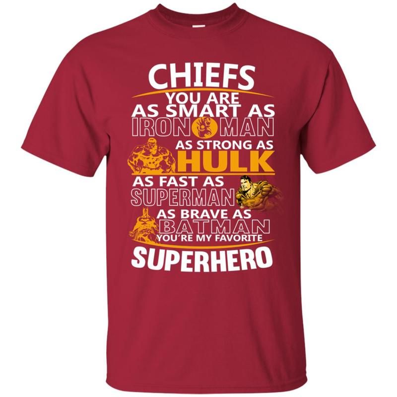 Kansas City Chiefs You Re My Favorite Super Hero T Shirts