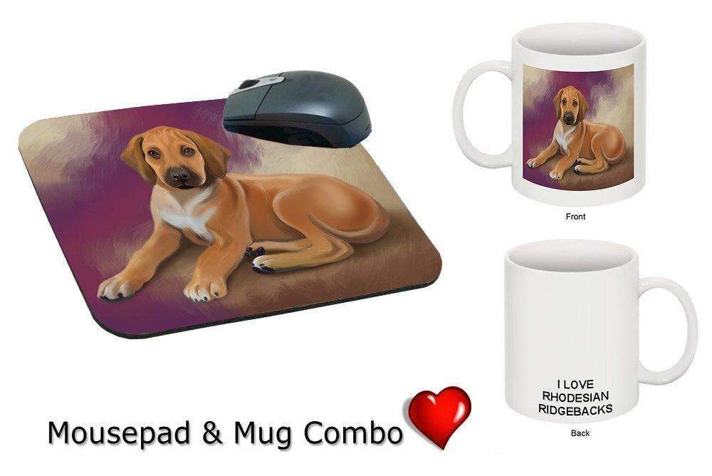 Rhodesian Ridgeback Puppy Mug & Mousepad Combo Gift Set Mpc48068