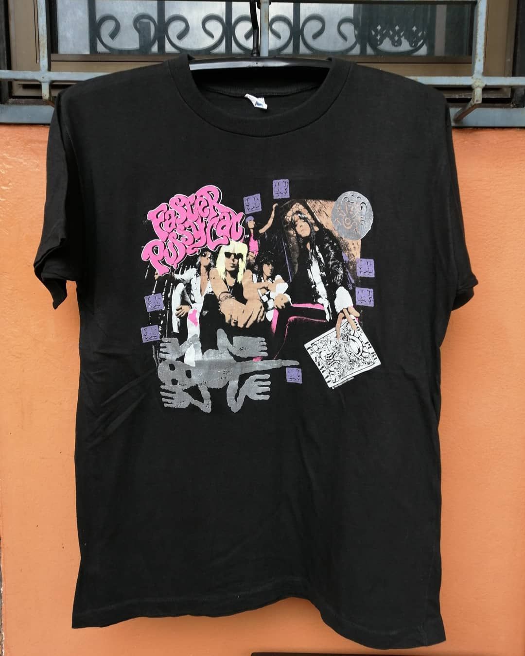 Vintage 1989 Faster Pussycat 22 28 9 10 Shirt