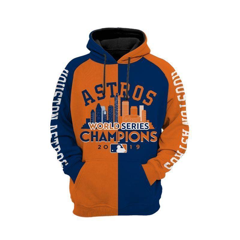 Houston Astros World Series Champions Hoodie/Zip Hoodie 3D Full Printed High Quality