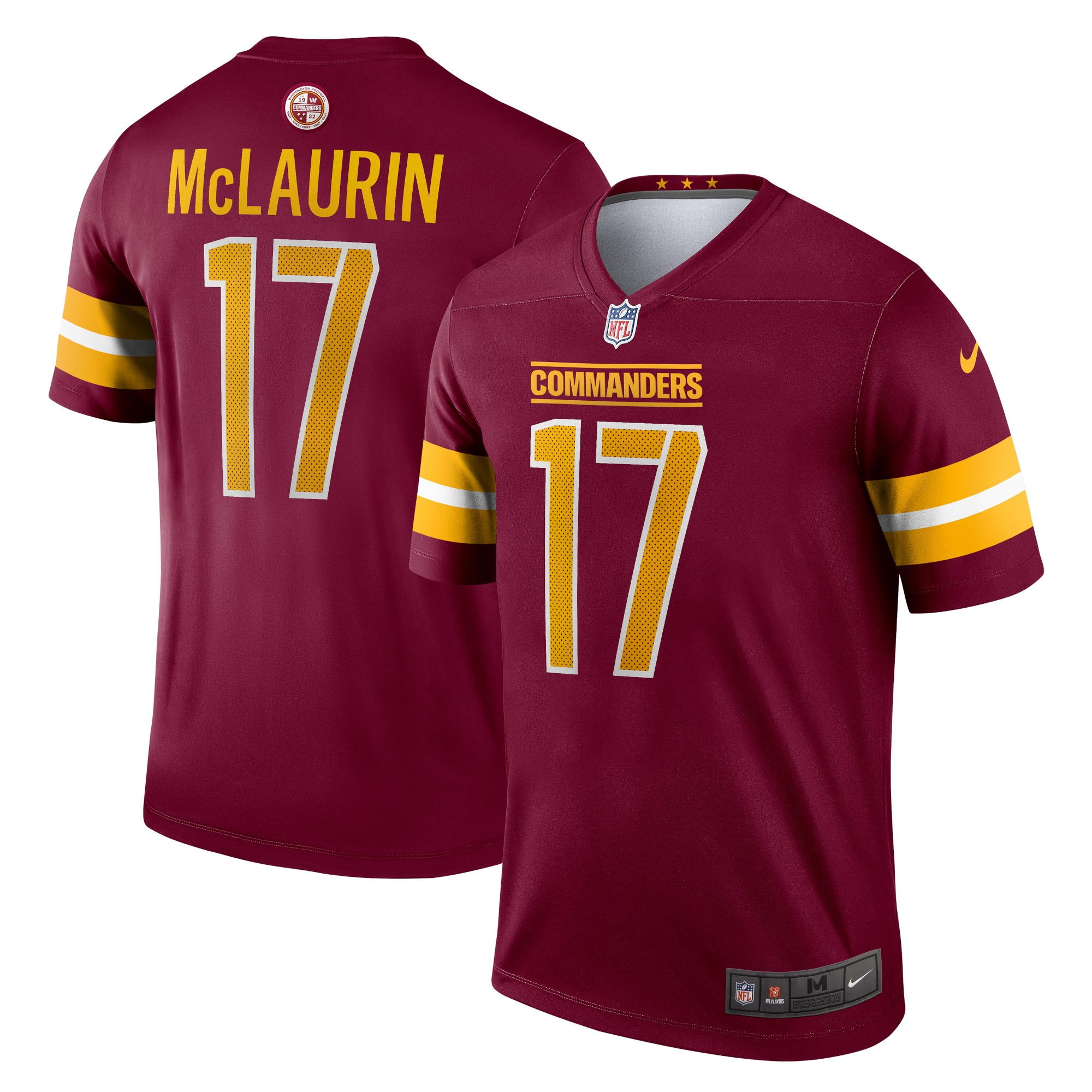 Terry Mclaurin Washington Commanders Legend Jersey – Burgundy NFL