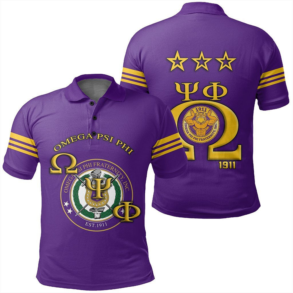 Fraternity Polo – Omega Psi Phi Opp Style Polo Shirt