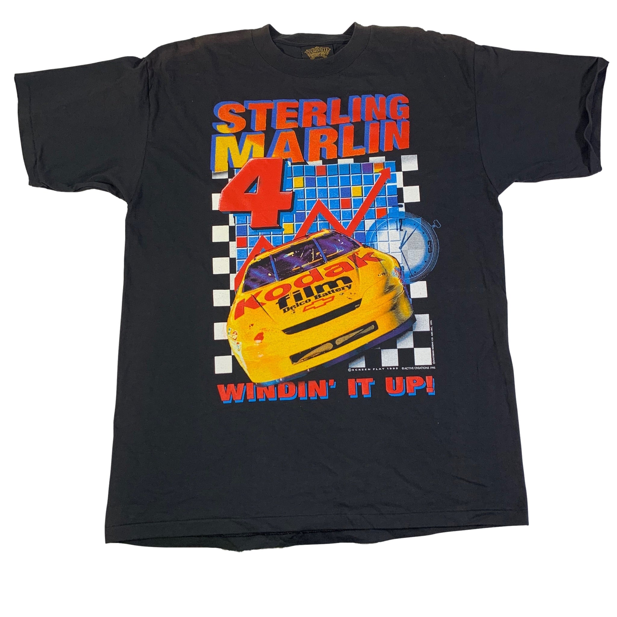 Vintage Nascar Sterling Marlin “Windin’ It Up” T-Shirt