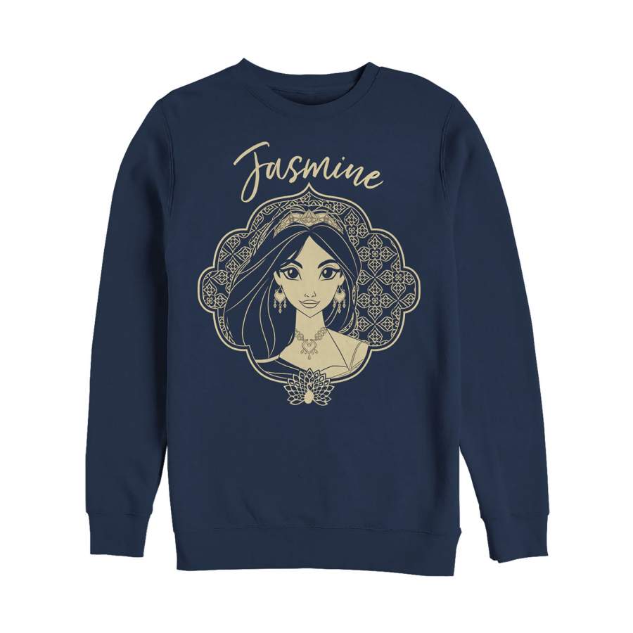 Aladdin Men’s Jasmine Ornate Frame  Sweatshirt