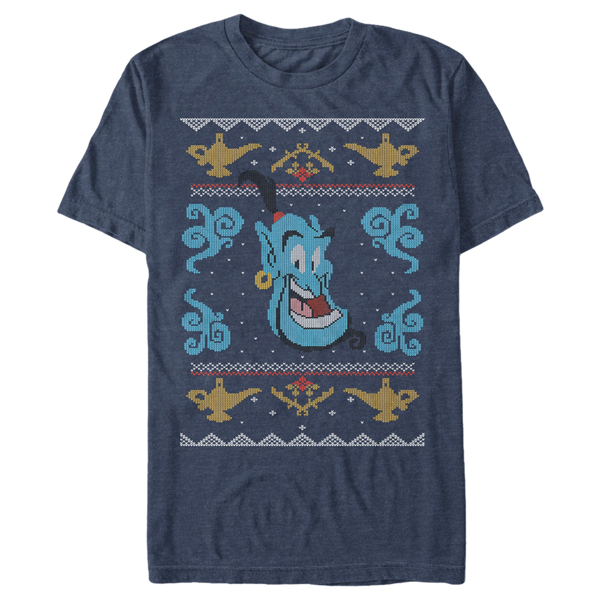 Men’S Aladdin Aladdin Genie Christmas Sweater T-Shirt