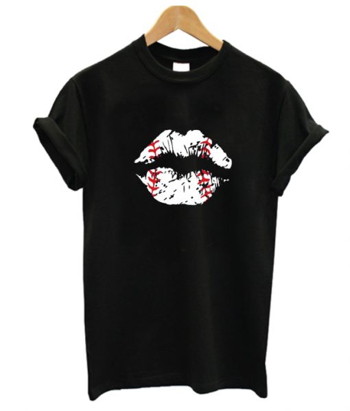 Baseball Lips RS T Shirt