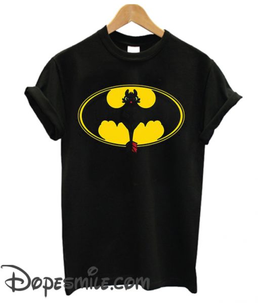 Toothless shirt Batman cool  t-shirt