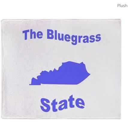 Kentucky: The Bluegrass State Throw Blanket – Justbeperfect_Shop