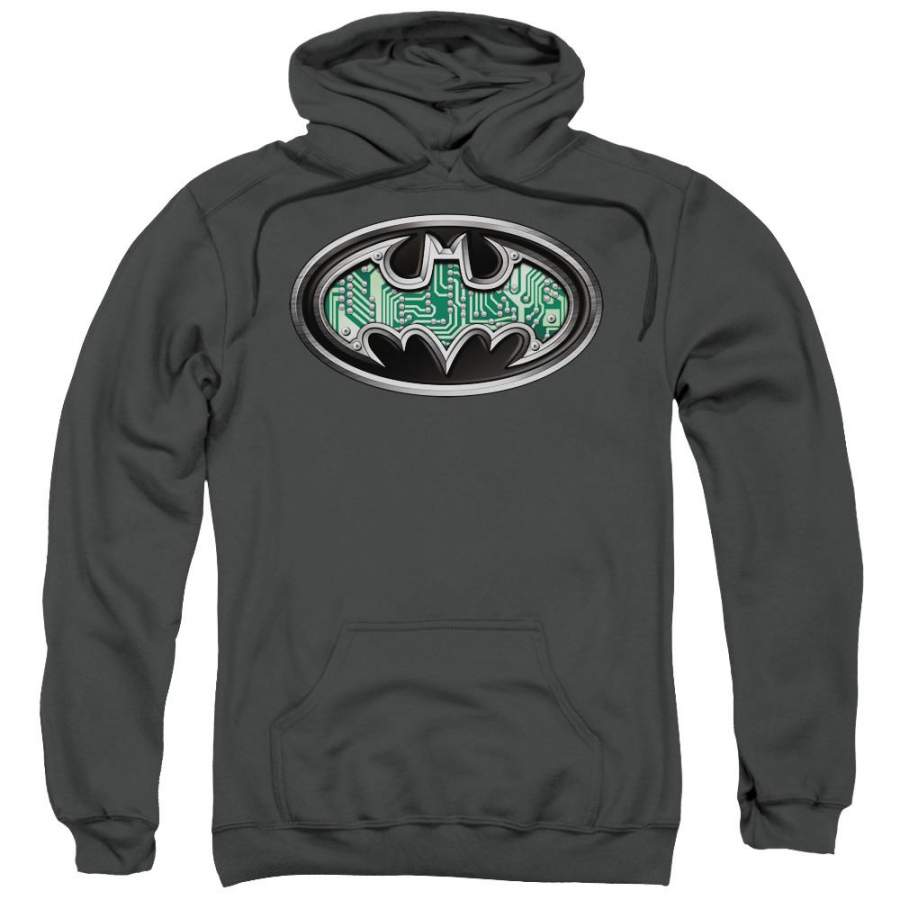 Batman – Circuitry Shield Adult Pull Over Hoodie