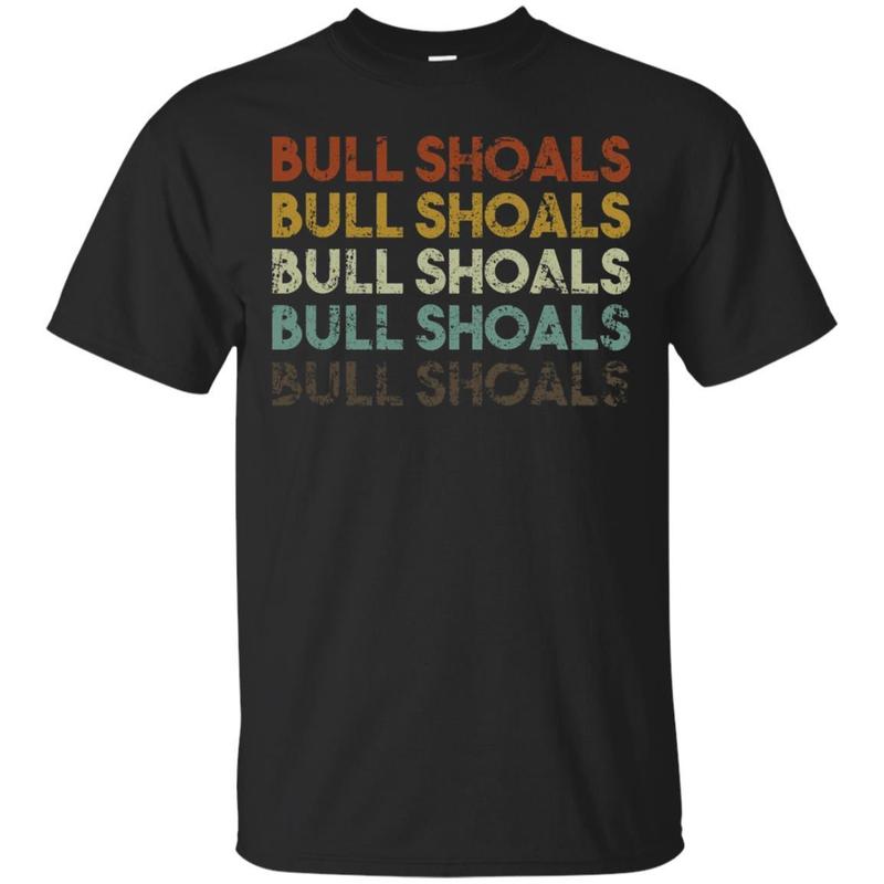 Bull Shoals, Arkansas – Retro Vintage City Shirt