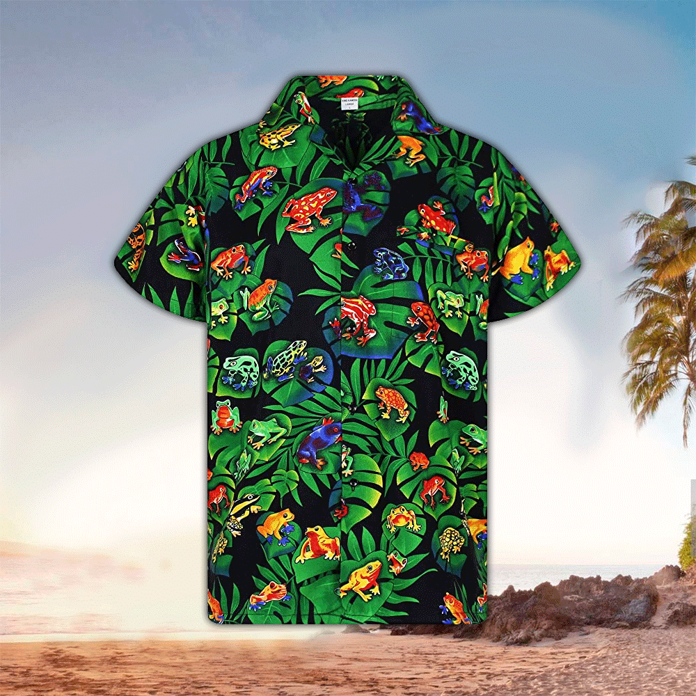 Frog Hawaii Shirt For Lovers Aloha Ha51109