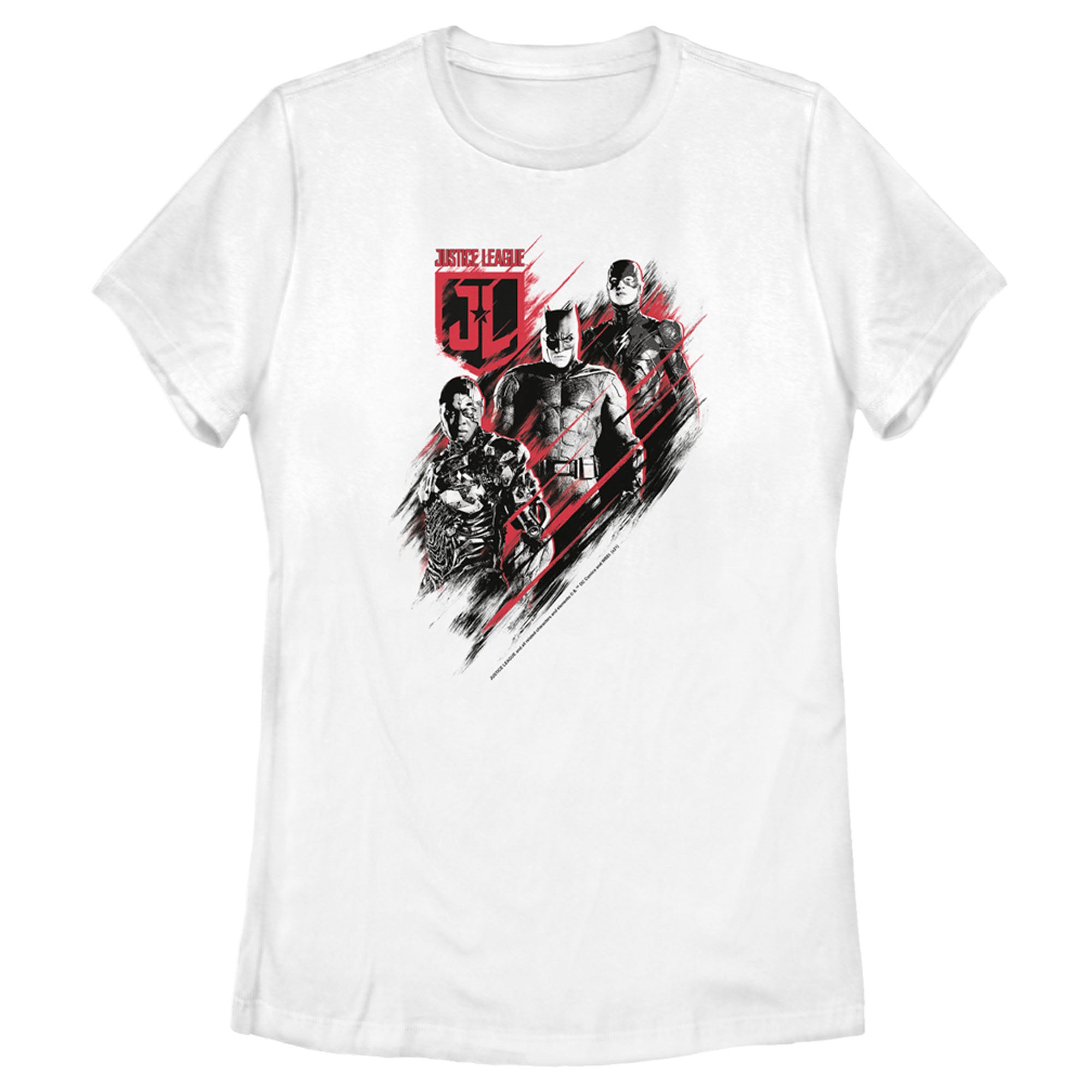 Zack Snyder Justice League Women’S Triple Threat Team  T-Shirt