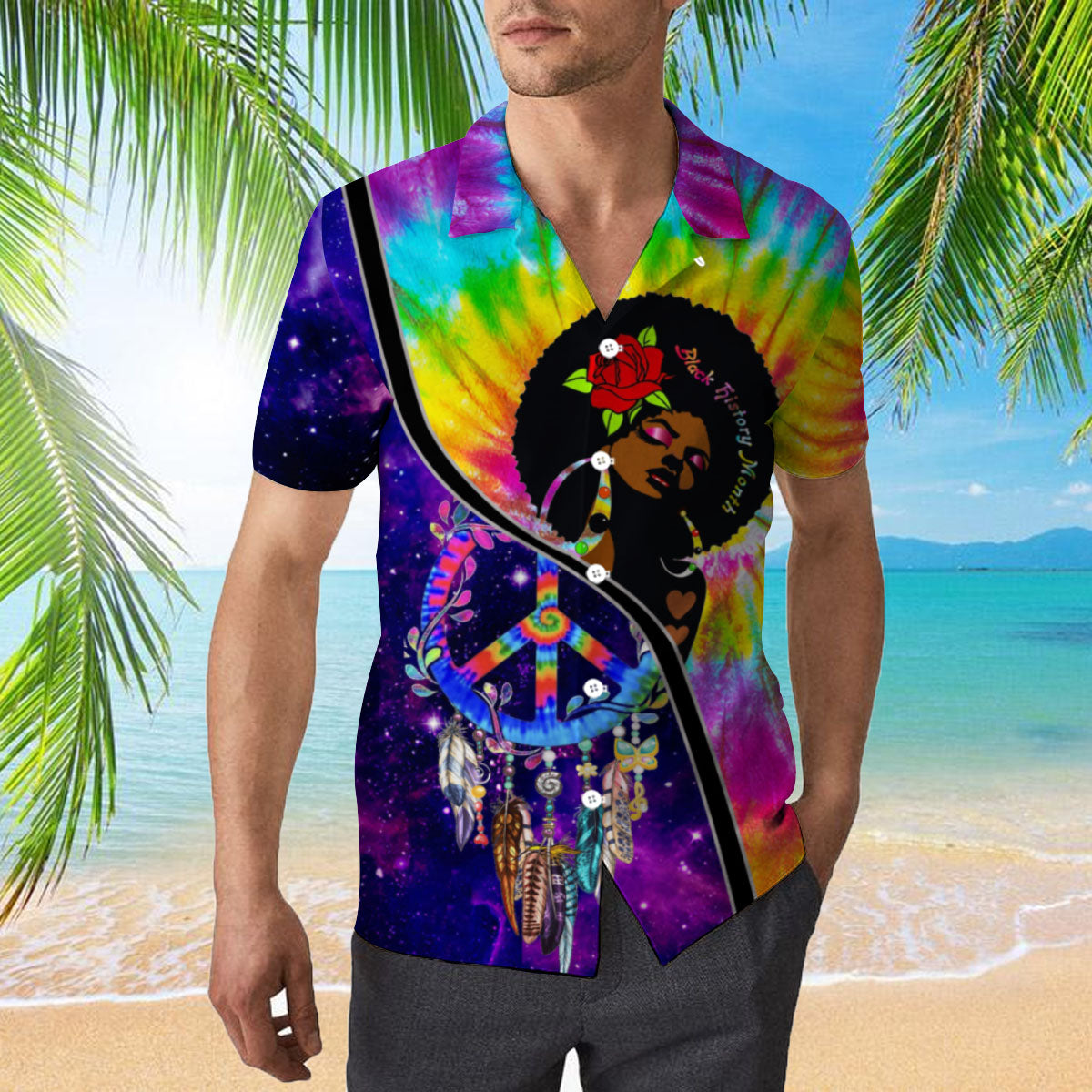 Black Queen Black History Dreamcatcher Hawaiian Shirt  | For Men & Women | Adult |  Wt1939