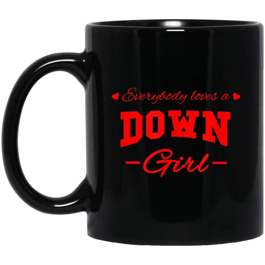 Everybody Loves a Down Girl  Vintage Irish Souvenir Mug