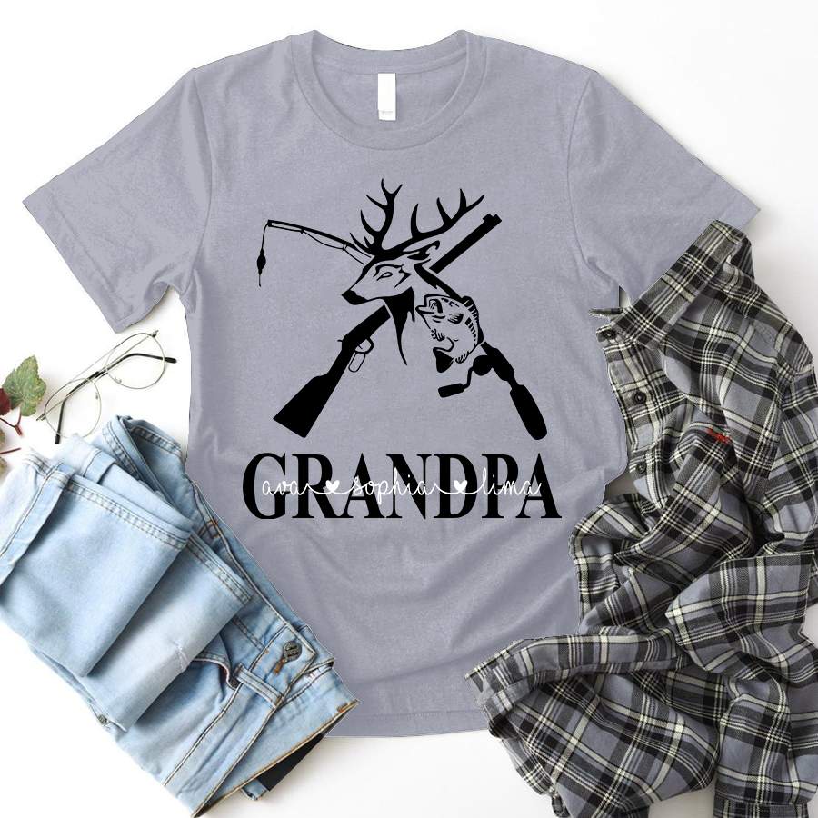 Grandpa – Hunter | Personalized T Shirt