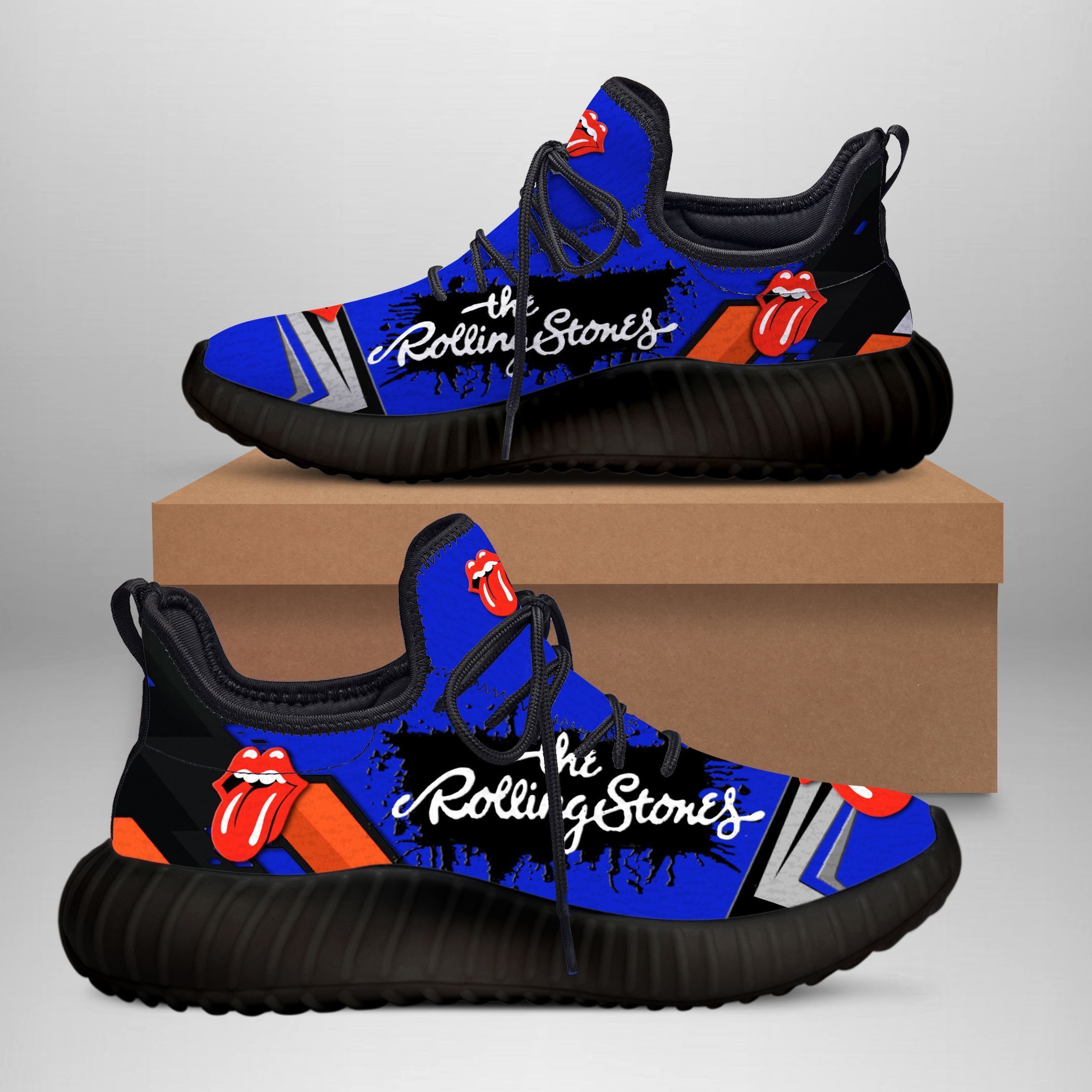 The Rolling Stones  Yz Boost Ver 1 (Blue)