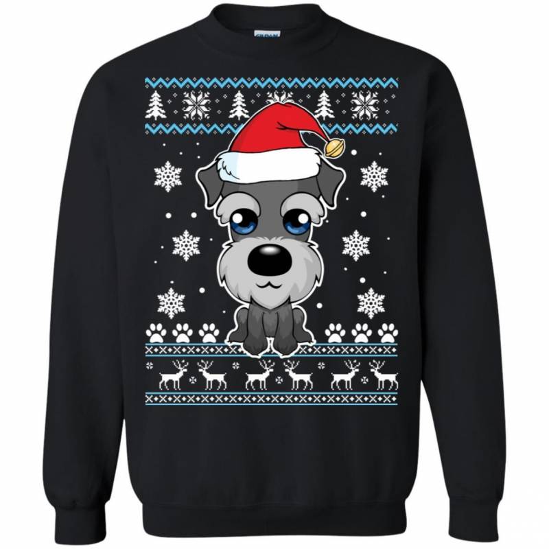 Schnauzer Christmas Ugly Sweater