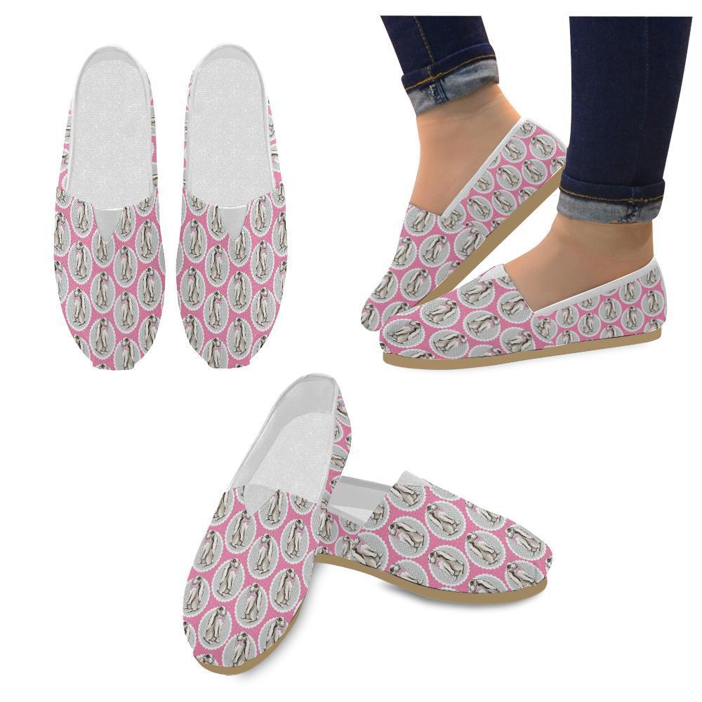 Rabbit Pattern Print Design Rb019 Women Casual Shoes