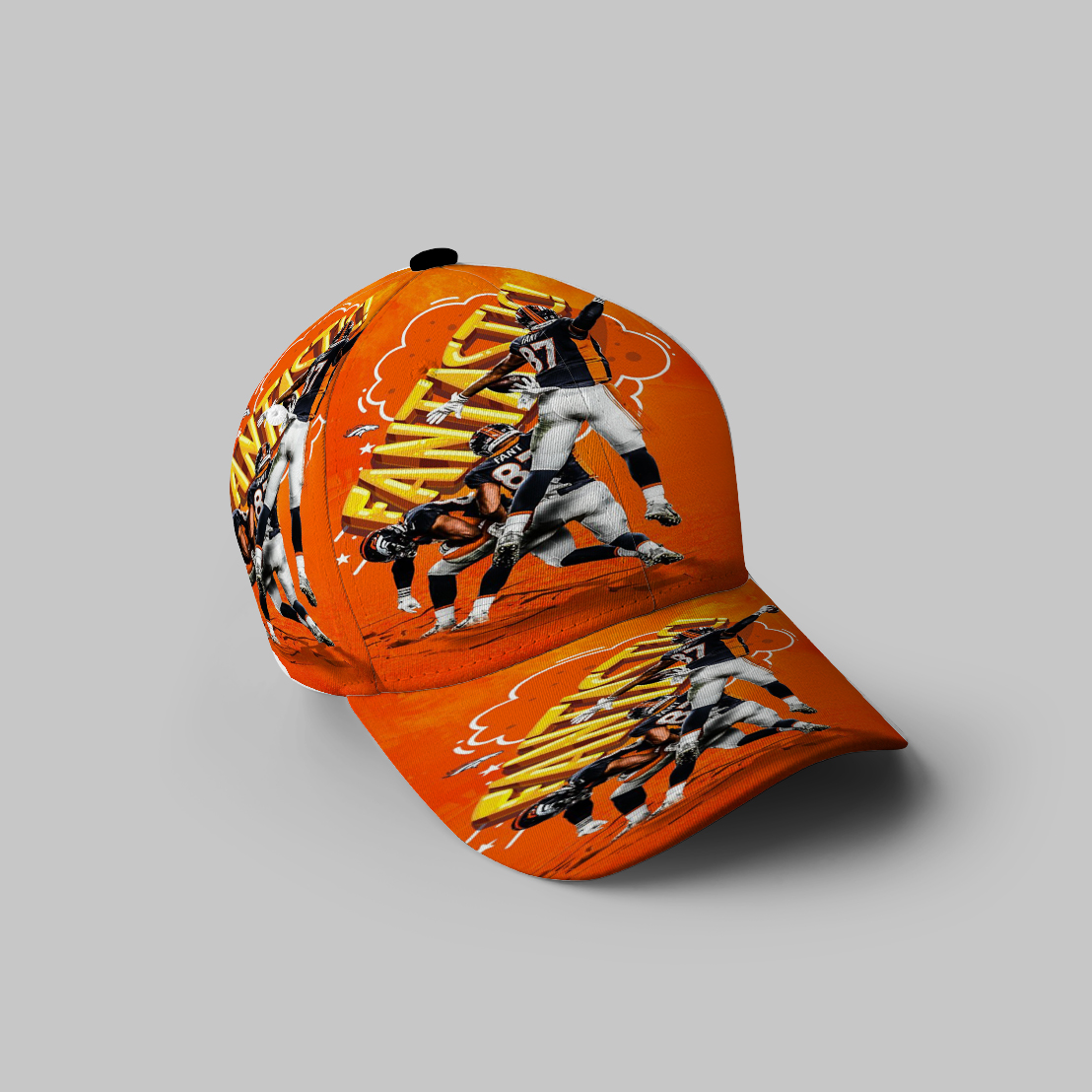 Denver Broncos Noah Fant1 3D Printing Baseball Cap Classic Hat