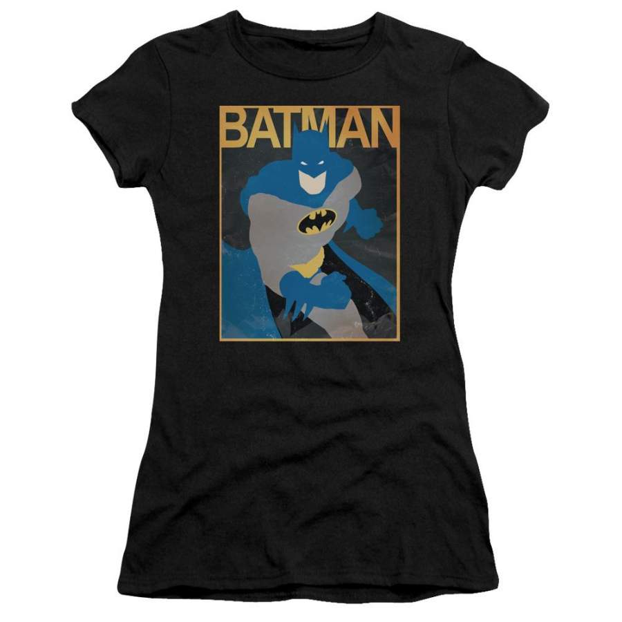 Batman – Simple Bm Poster Short Sleeve Junior Sheer