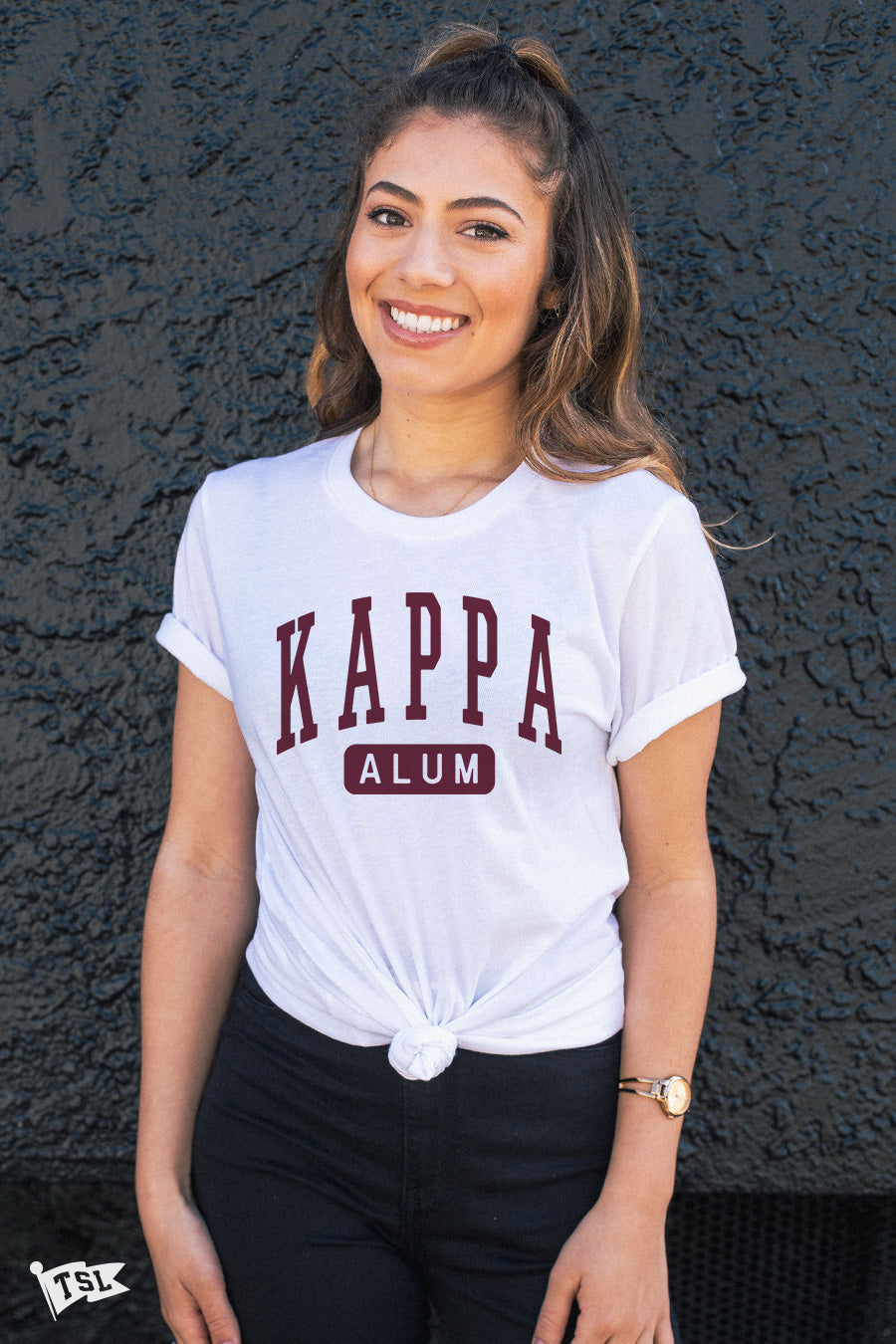 Kappa Kappa Gamma Alum Track Tee