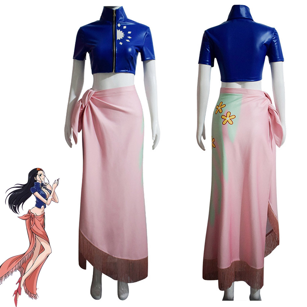 Anime Cosplay Costume Dress Outfits Nico Robin Carnival Suit Custom Halloween Party Suuit Costumes For Girl alx