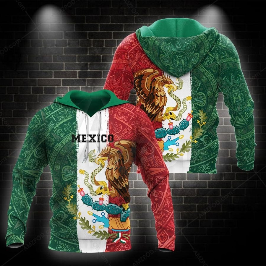 Mexico 3D All Over Printed Shirts For Men And Women Ta062203