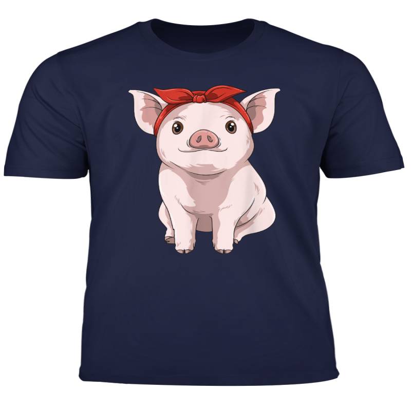 Pig Bandana Pig Lovers Farmers Farm Animal Lovers T Shirt