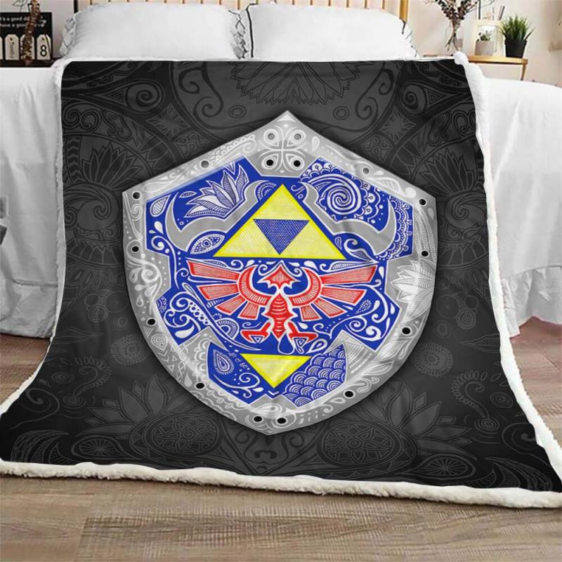 Zelda Link Shield Blanket V4