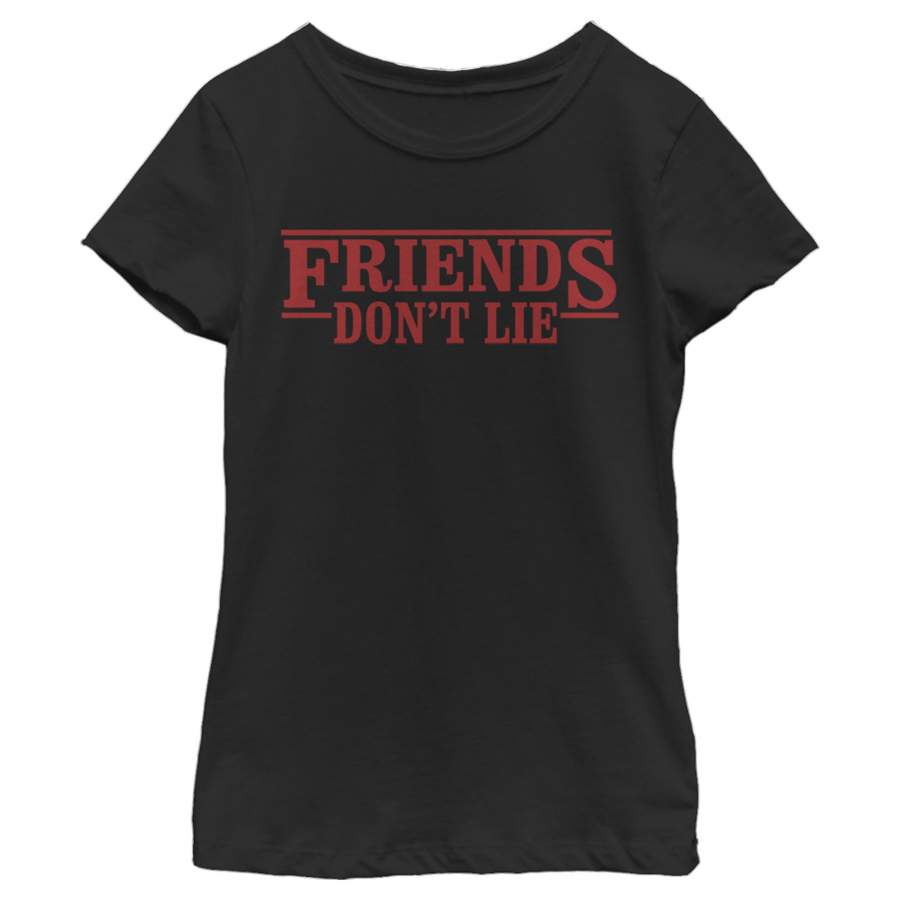 Stranger Things Girl’s Don’t Lie Logo Style  T Shirt